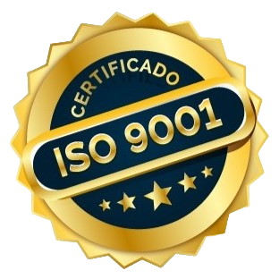 Sello ISO 9001 transparente